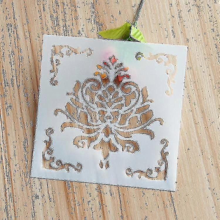 Datura Template Diy Plastic Wall Spray Painting Template