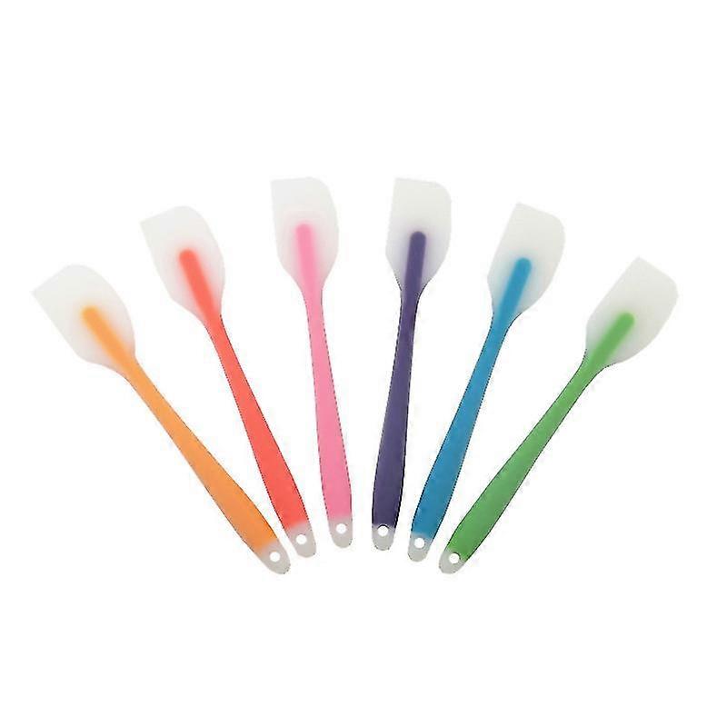 6pc Silicone Baking Scraper Cooking Cake Cream Spatula Butter Mixer Tools