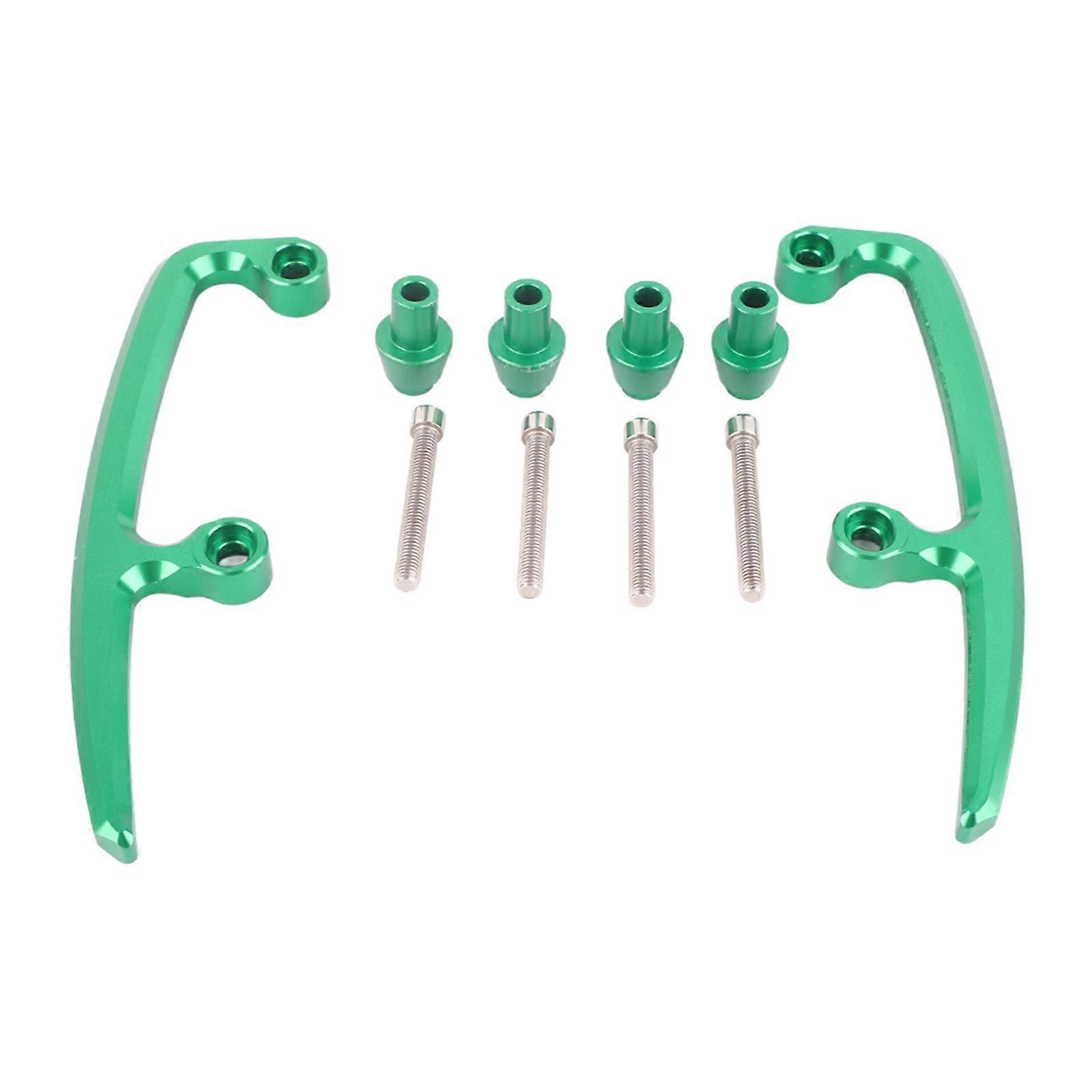 Sada madel pro zadní sedadlo spolujezdce z CNC hliníku pro Kawasaki Z650 17-18 zelená