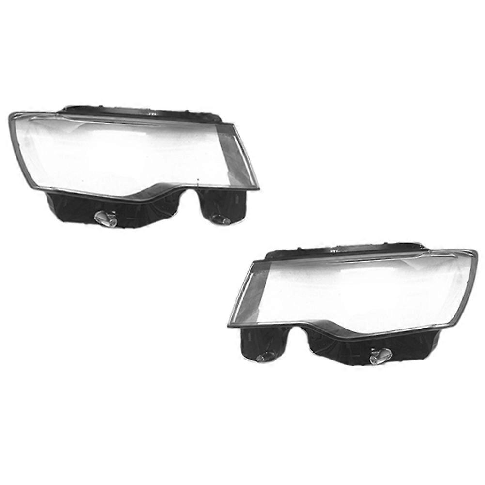 Left + Right Headlight Lens Cover Transparent Light Shell for Grand 2014-2019