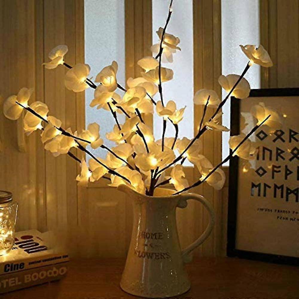 Led Branch Lamp,20 Leds Decorative Fairy Lights Light Battery