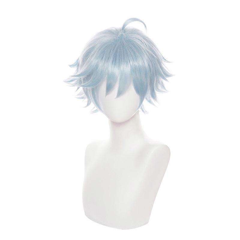 أنيمي جينشين تأثير Chongyun تأثيري زي لعبة تشونغ يون زي هالوين حزب الزي وشعر مستعار للرجال النساء الساخنة