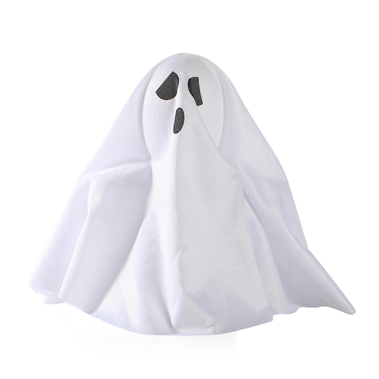 Halloween Ghost Decoration Battery Operated White Ghost Figurine for Indoor Outdoor Halloween Display Party Haunted House Prop