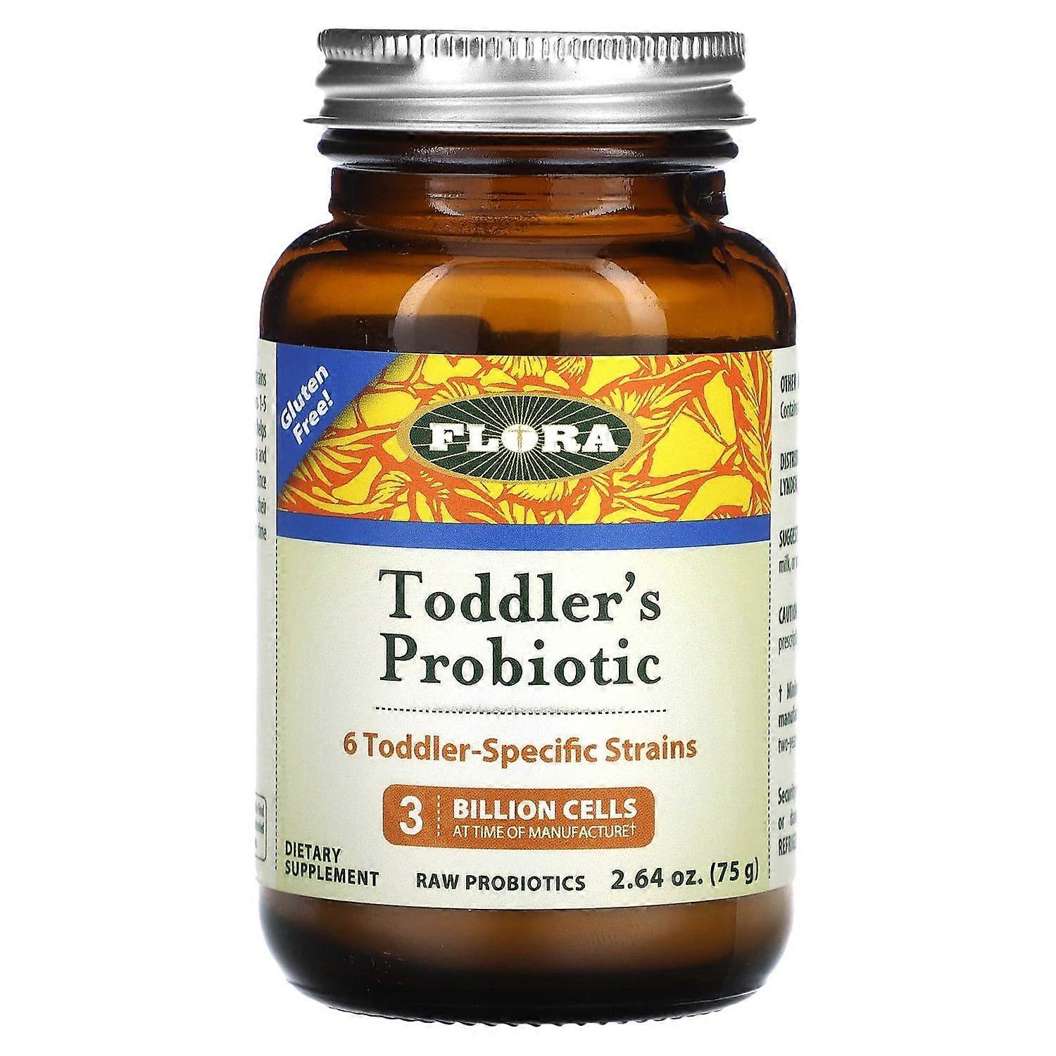 Flora, Toddler's Probiotic, 3 Billion, 2.64 oz (75 g)