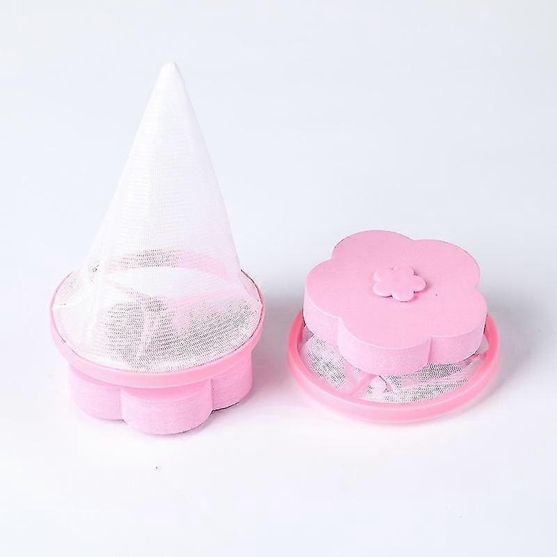 2pcs Washing Machine Filter Bag, Lint Mesh Bags Lint Catcher Washer Hair Catcher Hair Filter Net Pouch Reusable Hair Remover Tool