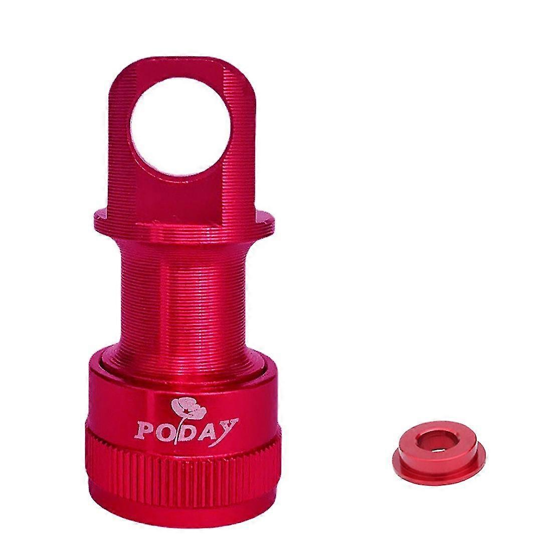 poday folding bike pedal adapter fitting adapter for brompton red
