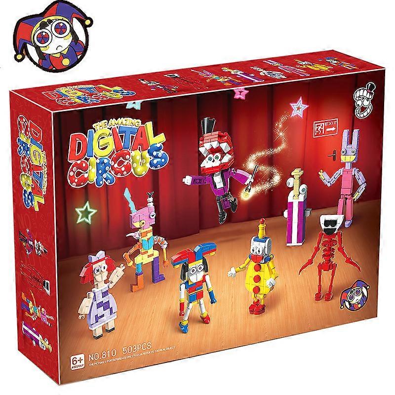 The Amazing Digital Circus Building Block Toy