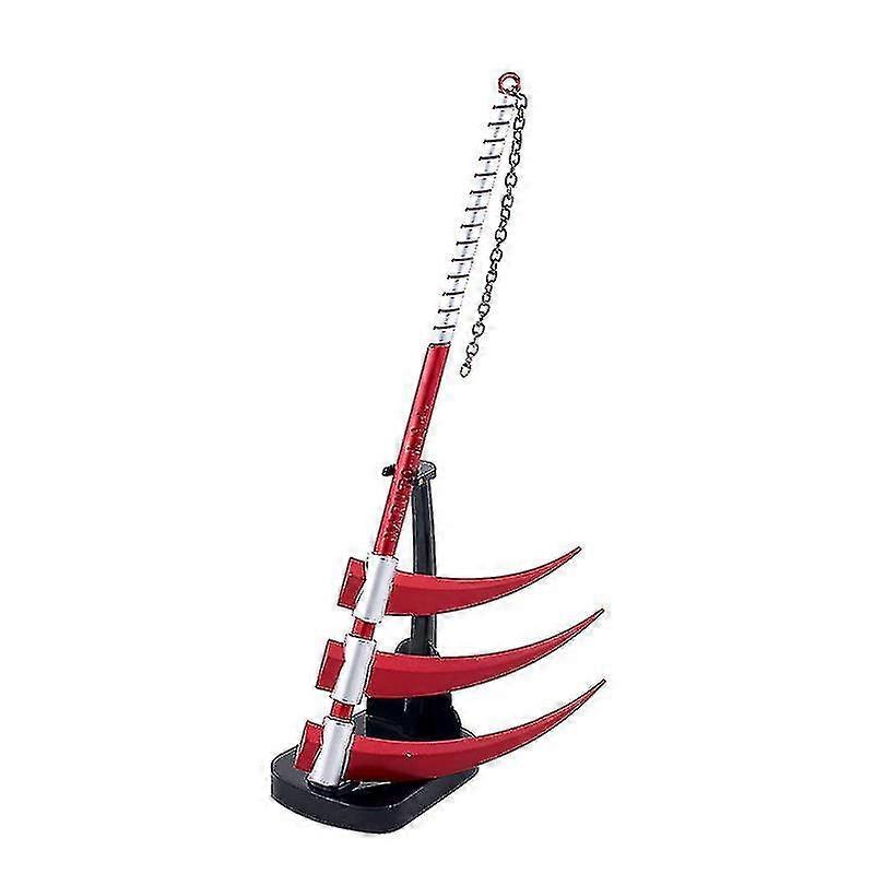 25cm Alloy Sword Hidan Death Bloody March Sickle Ninja Game Peripheral Model Game Props Ornaments Pendants Creative Gift Toys