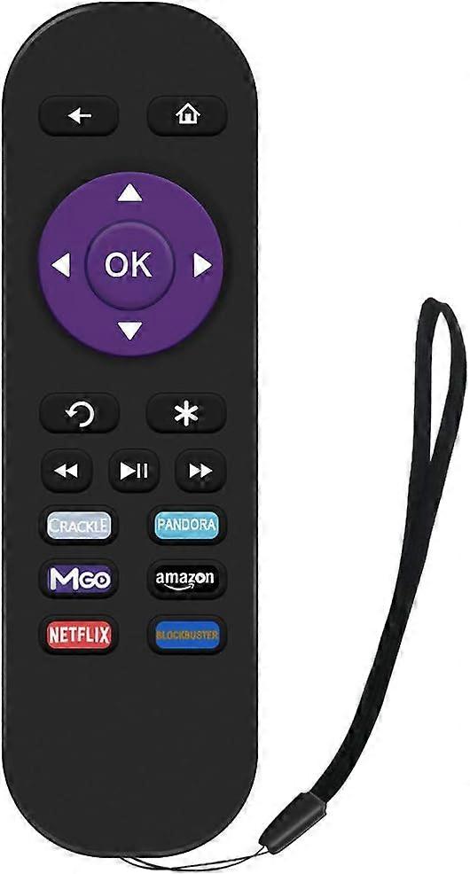 Lost Remote Control Replacement Compatible with Roku 1, Roku 2, Roku 3, Roku 4, (HD, LT, XS, XD), Roku Express. Do NOT Support Roku Stick, Roku Premie