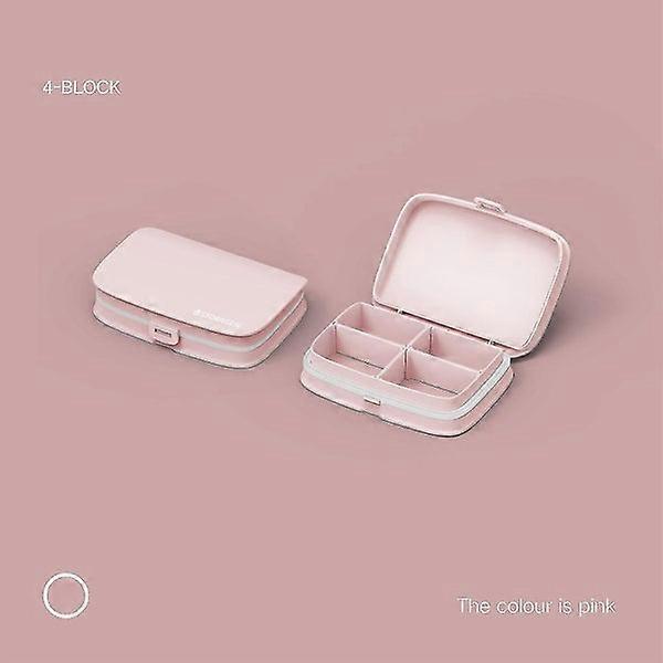 6-Compartment Pill Box Medicine Storage Case