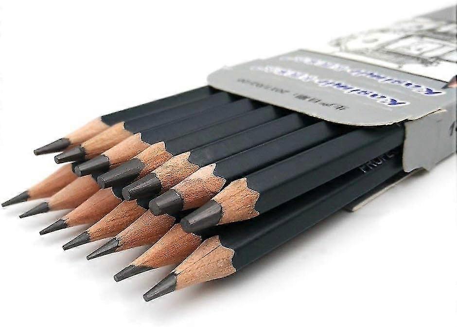 Drawing Pencils 14pcs/set 12b, 10b, 8b, 7b, 6b, 5b, 4b, 3b, 2b, B, Hb, 2h, 4h, 6h Graphite Sketching Pencils Professional Sketch Pencils Set For Drawi
