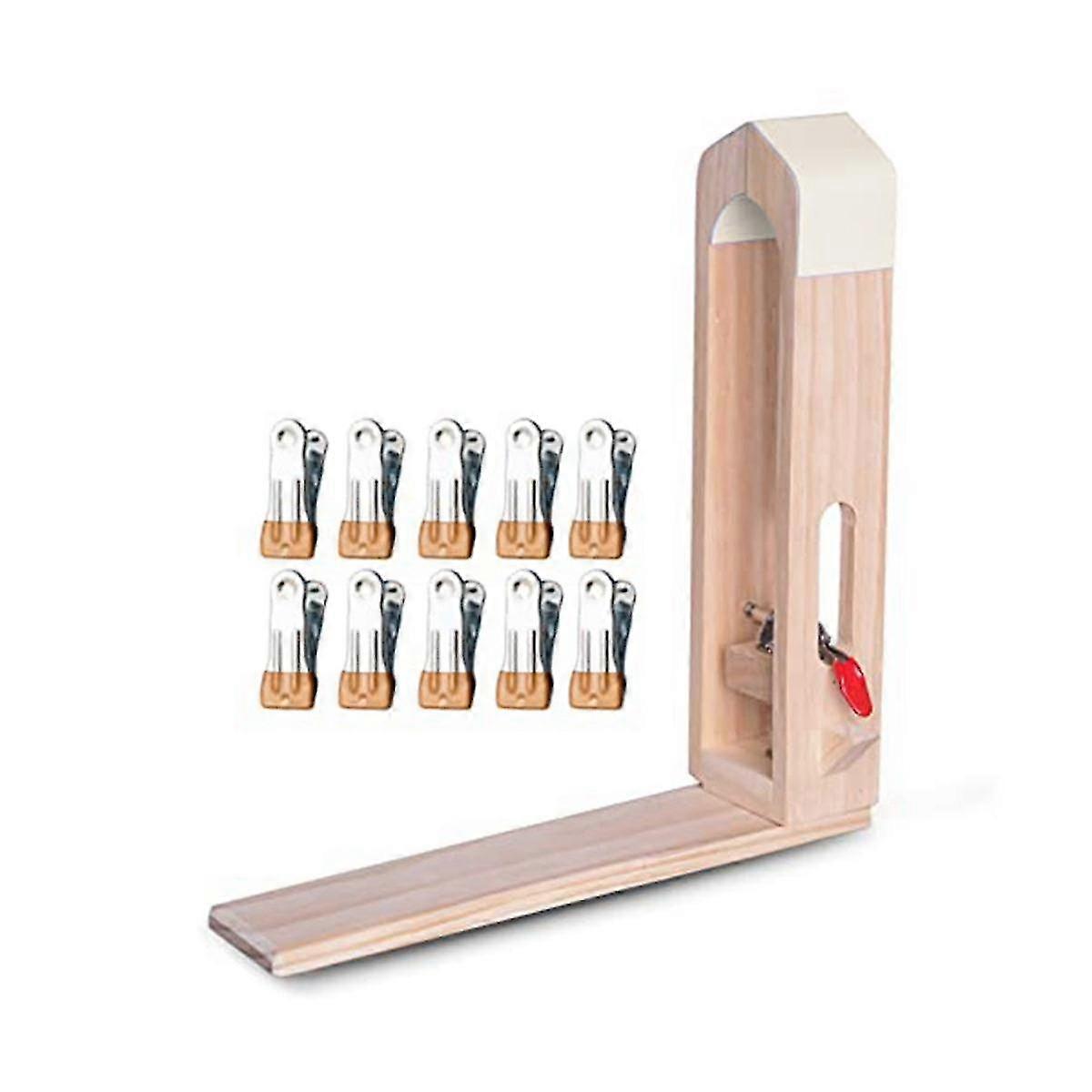 Handledernähte Nähte Pferdeklemme und 10 Nähclips Set