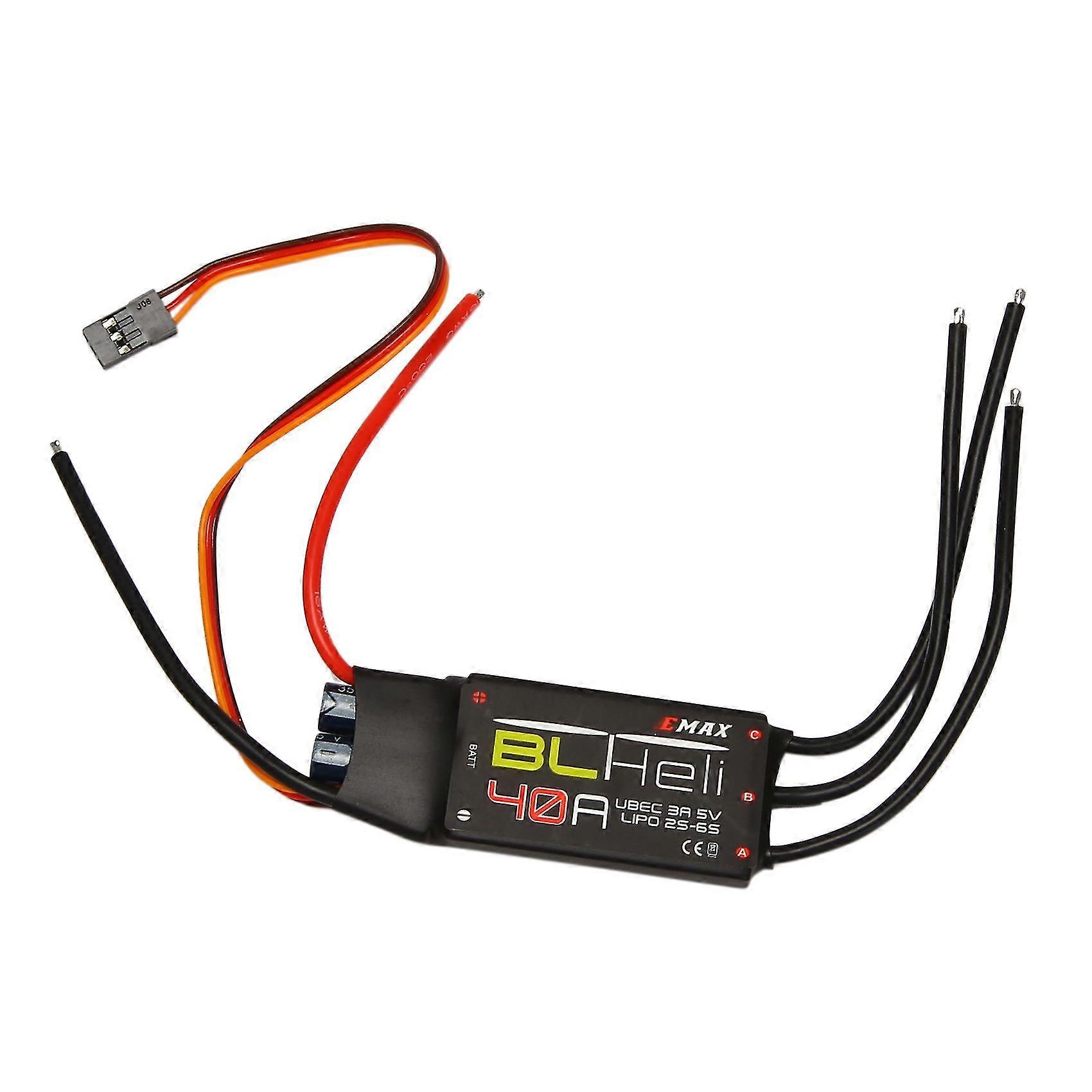 Convient pour EAMX CXS 40A UBEC ESC, Noir + Rouge