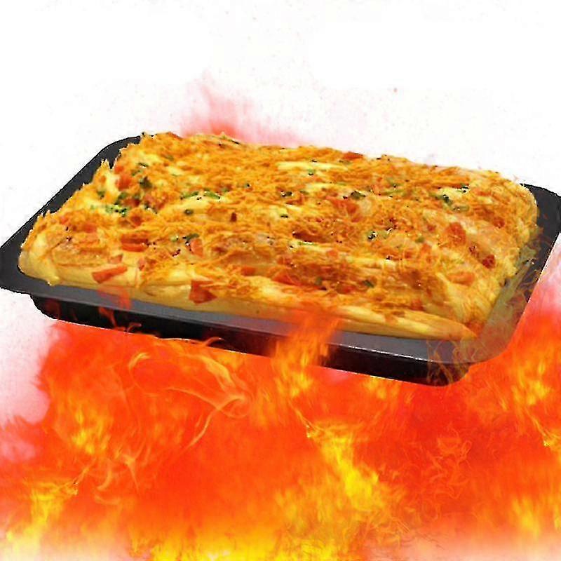 Rectangular Stainless Steel Non-stick Bread Cake Oven Baking Tray Kitchen Gadget-zzy