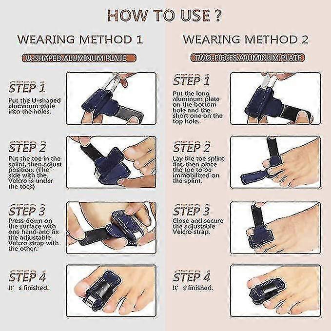 Pexmen 2/4 Pezzi Raddrizzatore E Correttore Per Da A Martello - Foto 4