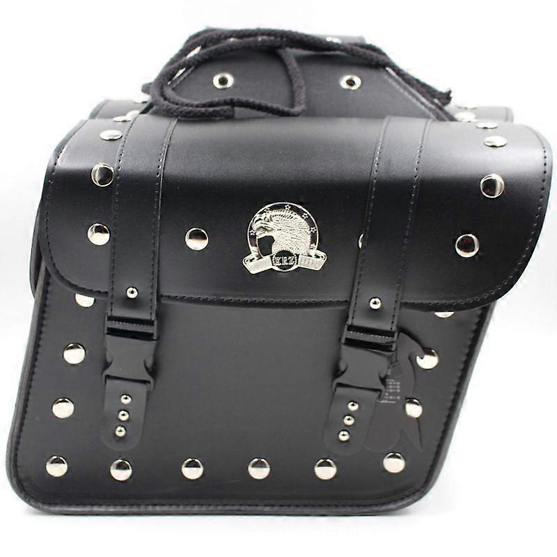 حقيبة سرج ، 1 زوج حقيبة جانبية للدراجات النارية ، حقيبة أدوات ، حقيبة متسابق الرجعية