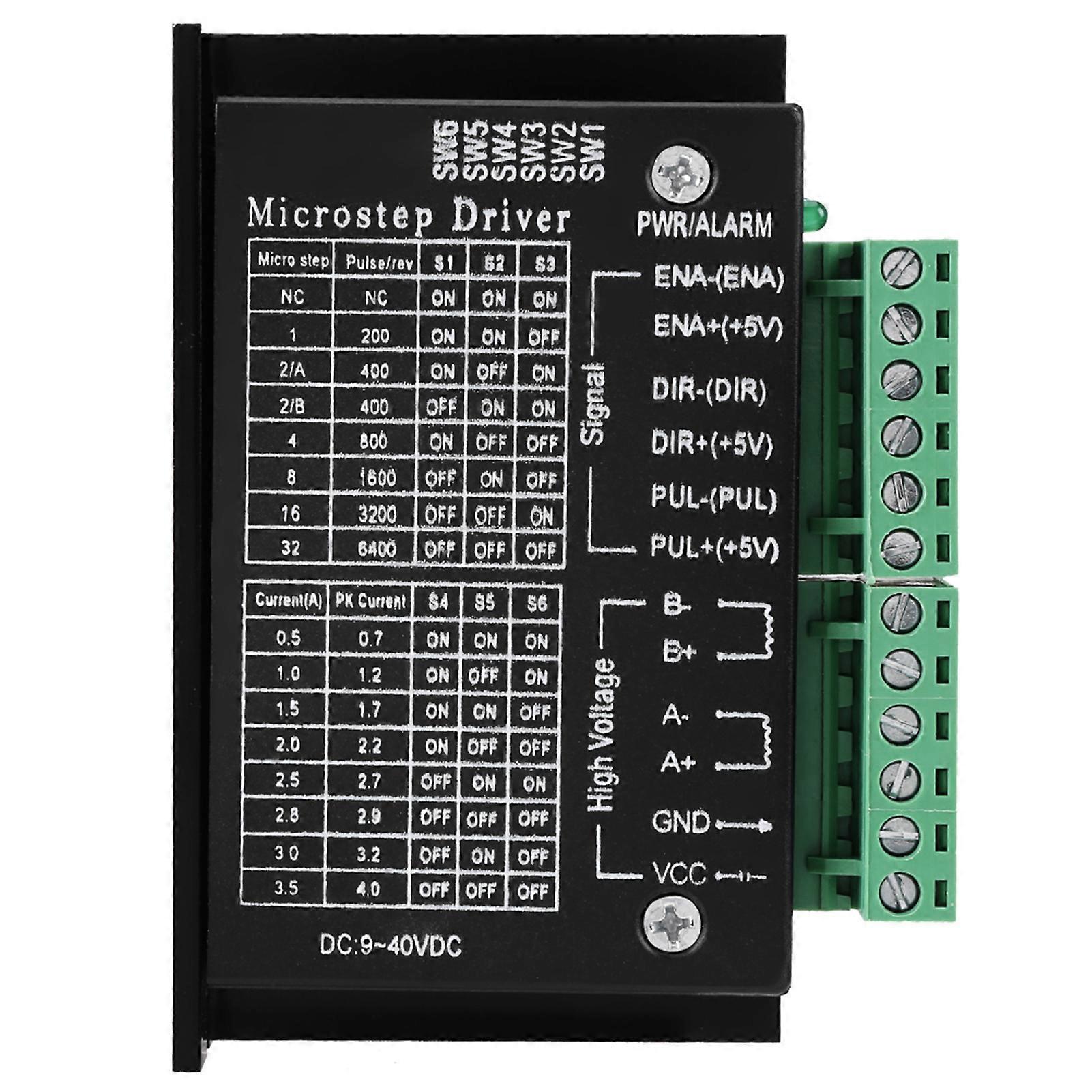 DC 9-40V 160W Stepper Motor Driver Step Controller Module Board, 1pc, 32 Microstep