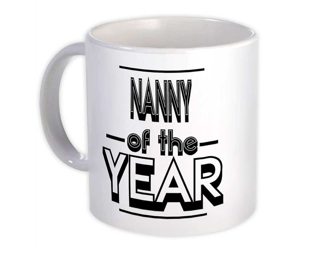 Caneca de Presente: BABÁ do Ano Natal