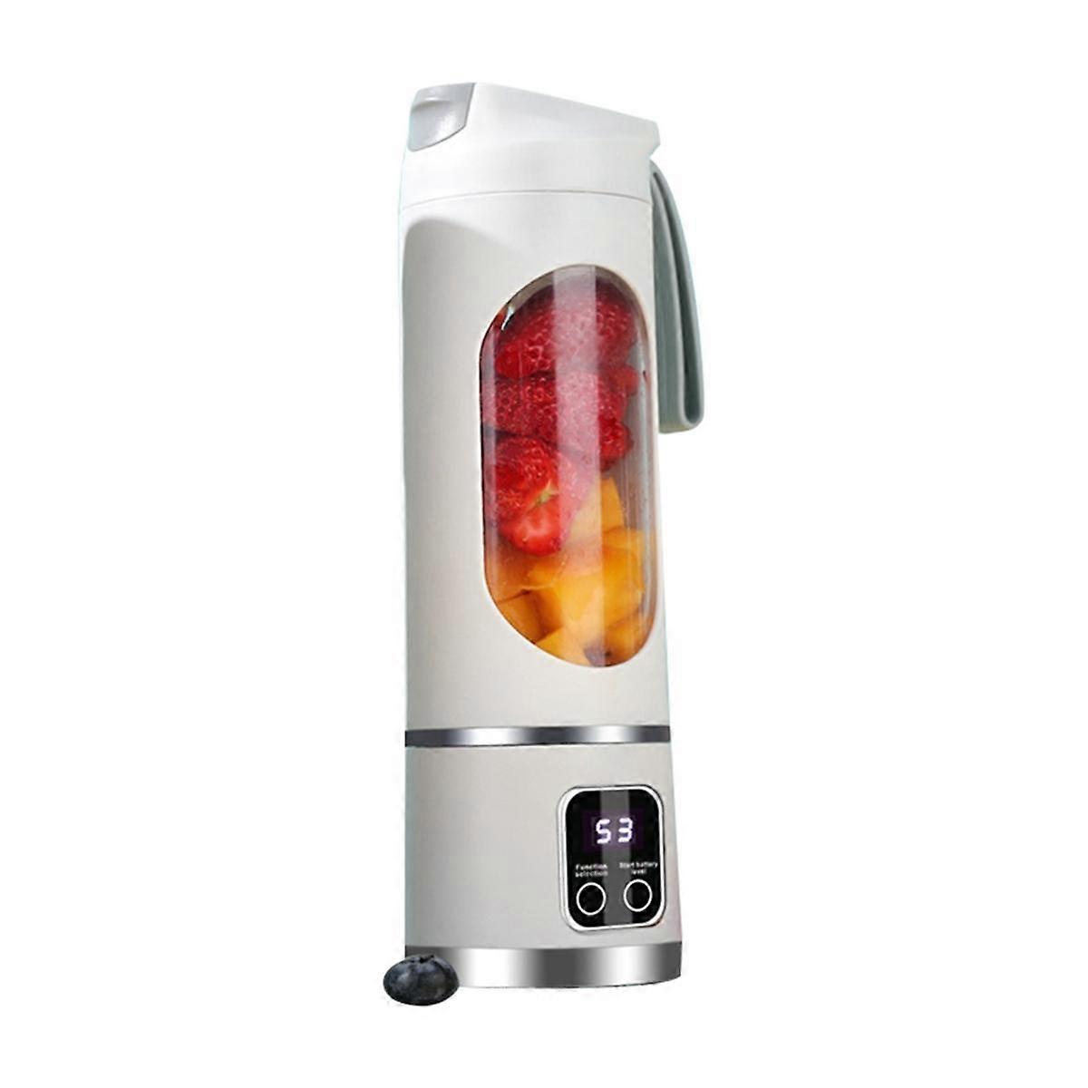 Portable Blender Electric Juicers Fruit Mixers USB Rechargeable Smoothie Mini Blender Personal Juicer 12 Cutter 3Gears A