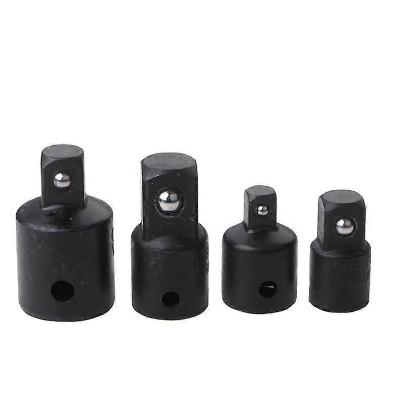 4pcs Socket Adapter, Increasers and Reducers Ratchet Adapter, For Sockets and Bits 1/2" 3/8" 1/4" Tools