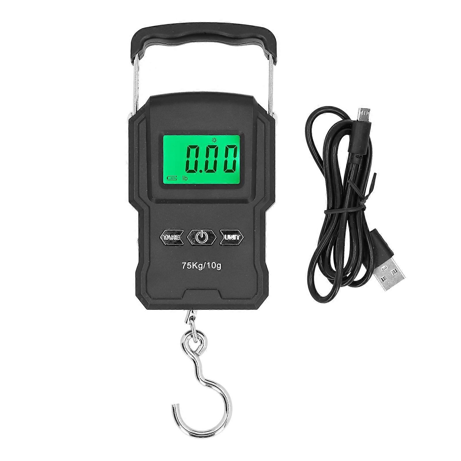 75kg USB Rechargeable Portable Scale Multifunctional Express Scale for Home Kitchen