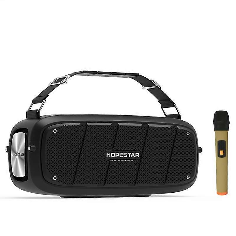 HOPESTAR A20 Pro TWS Portable Outdoor Waterproof Subwoofer Bluetooth Speaker with Microphone