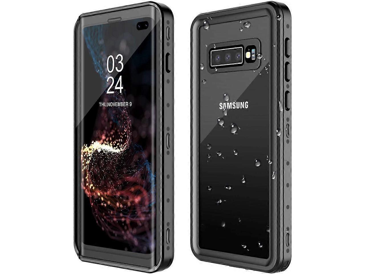 Samsung Galaxy S10 Plus Waterproof Case, Built in Screen Protector Protective Shockproof IP68 Underwater Waterproof Cover for Samsung S10 Plus 6.4 inc