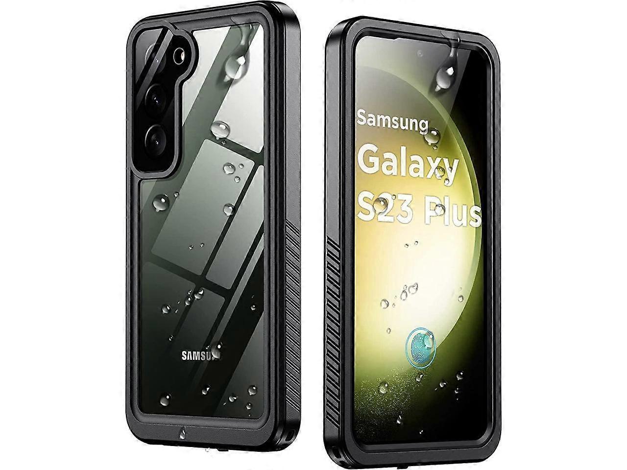 For Samsung Galaxy S23 Plus 5G Case Waterproof,Built-in Screen Protector [IP68 Underwater][Full Body Shockproof][12FT Military Drop Proof] Protective 