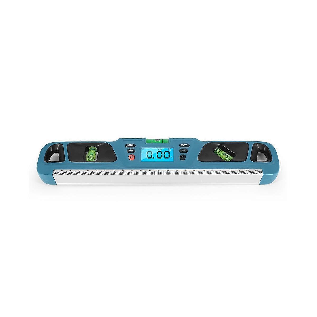 -200 Digital Spirit Level Inclinometer Horizontal Electronic Slope Meter Angle Finder Protractor Blue