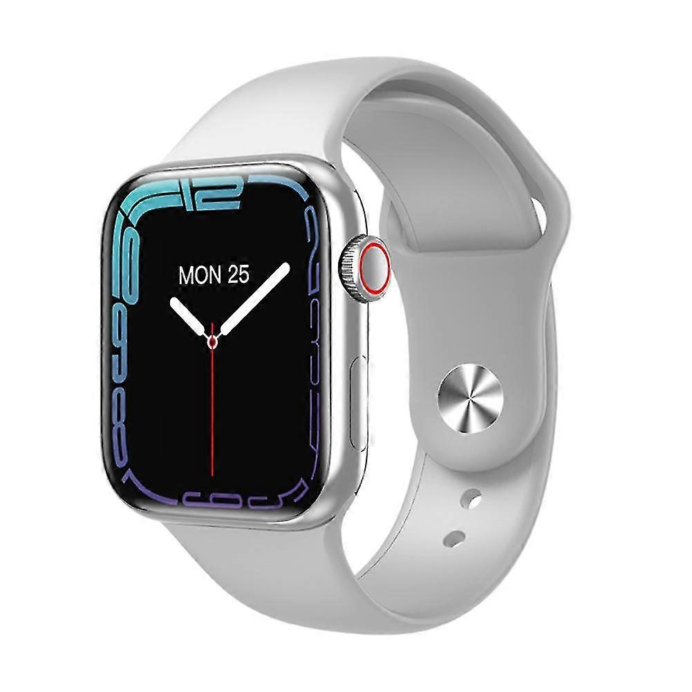 W27pro/watch7 Max Smart Watch 1.9 Inch Men Women Bluetooth Call Heart Rate Sleep Monitor Fitness Monitor Smartwatch White