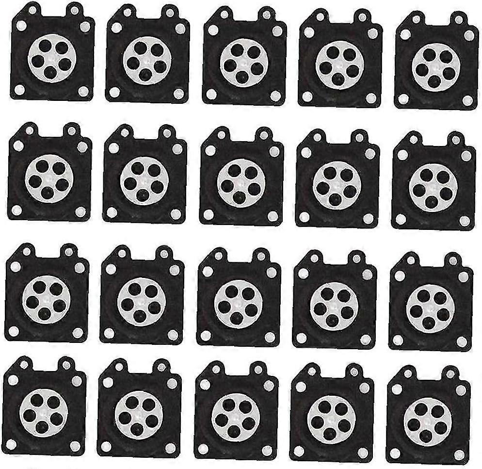 Carburetor Measuring Diaphragm Assembly Replaceable Plastic Lawn Mower Accessories 20pcs Robotic Mower Accessories