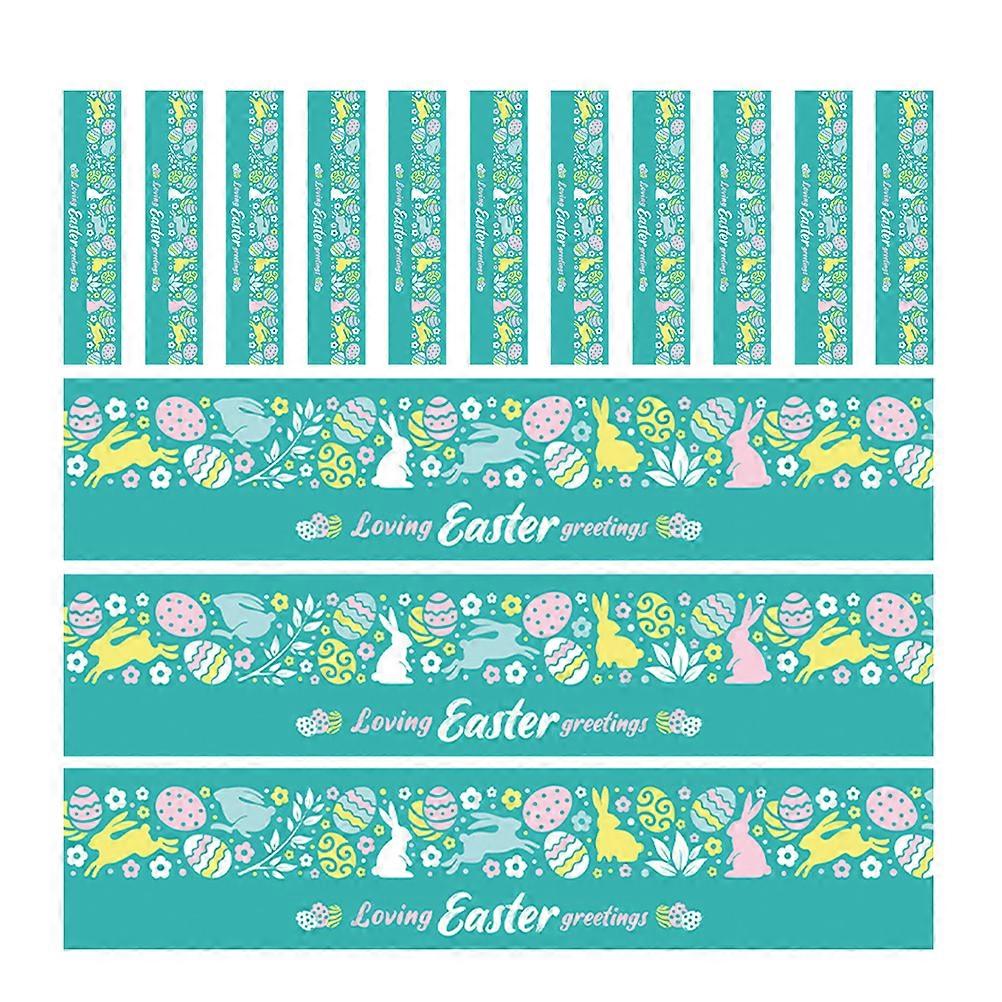 24pcs Easter Drinking Bottle Label Stickers Waterproof Bottle Decals Bottle Decoration