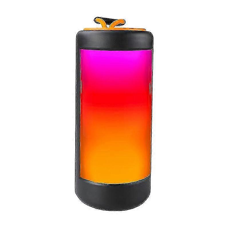 Haut-parleur Bluetooth portable sans fil Mini basse extérieure avec lumière led