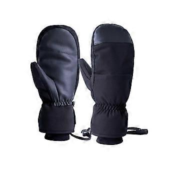 Gants de snowboard Mitaines Warm Touch Screen Gants de ski imperméables L Noir