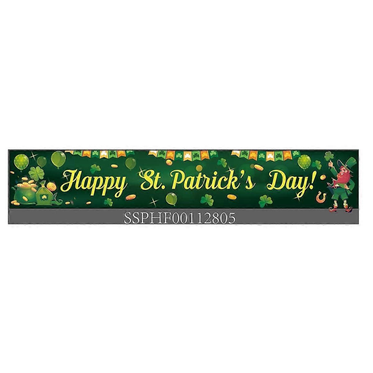 St. Patrick's Party Decoration Flag - Eye-Catching Design