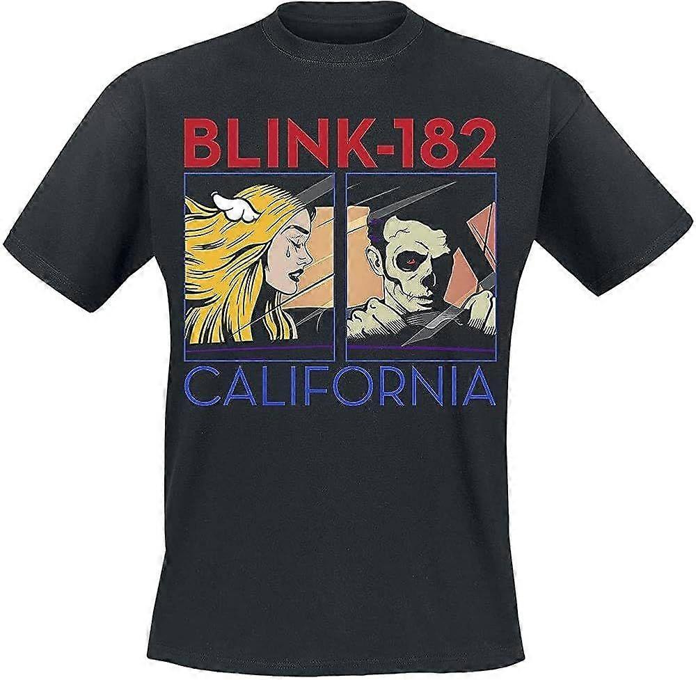 Camiseta Blink 182 California Negro