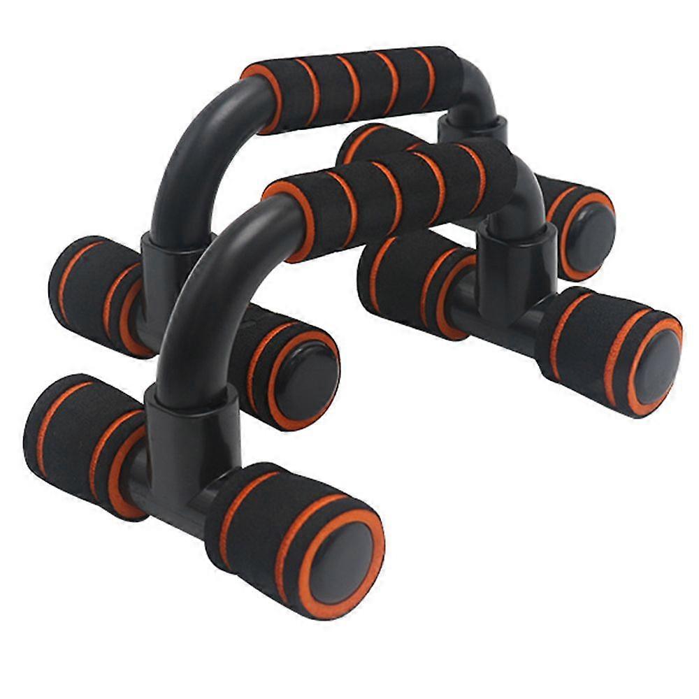Push Up Bars Gym Exercise Equipment Fitness 1 Pair Pushup Handles with Cushioned Foam Grip and Non-Slip Sturdy Structure Push Up Bars for Men & Women