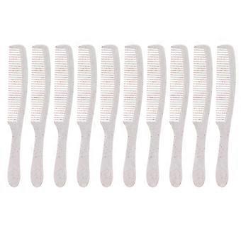 10 pezzi pettine usa e getta articoli da toeletta per hotel pettinatura portatile per capelli pettine lungo di paglia