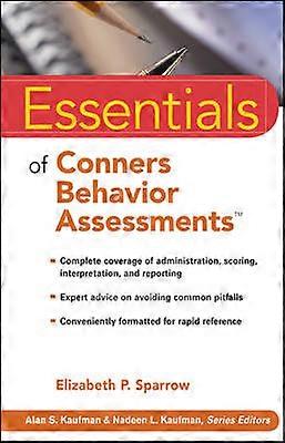 Essentials of Conners Behavior Assessments