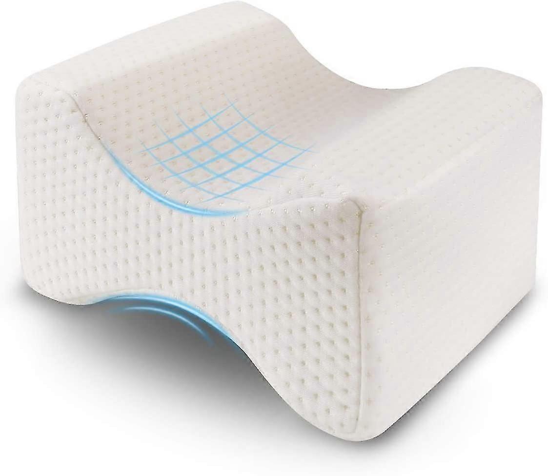 Orthopedic Knee Pillow Memory Foam Suitable For Side Spers Relief Of Hip, Ba And Knees