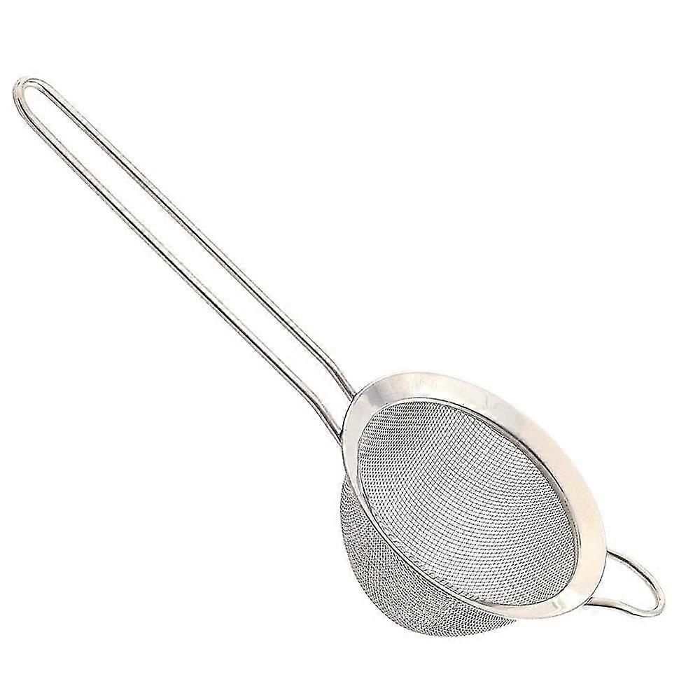 3 Inch Stainless Steel Strainer - Durable Silver Steel Strainer For Kitchen