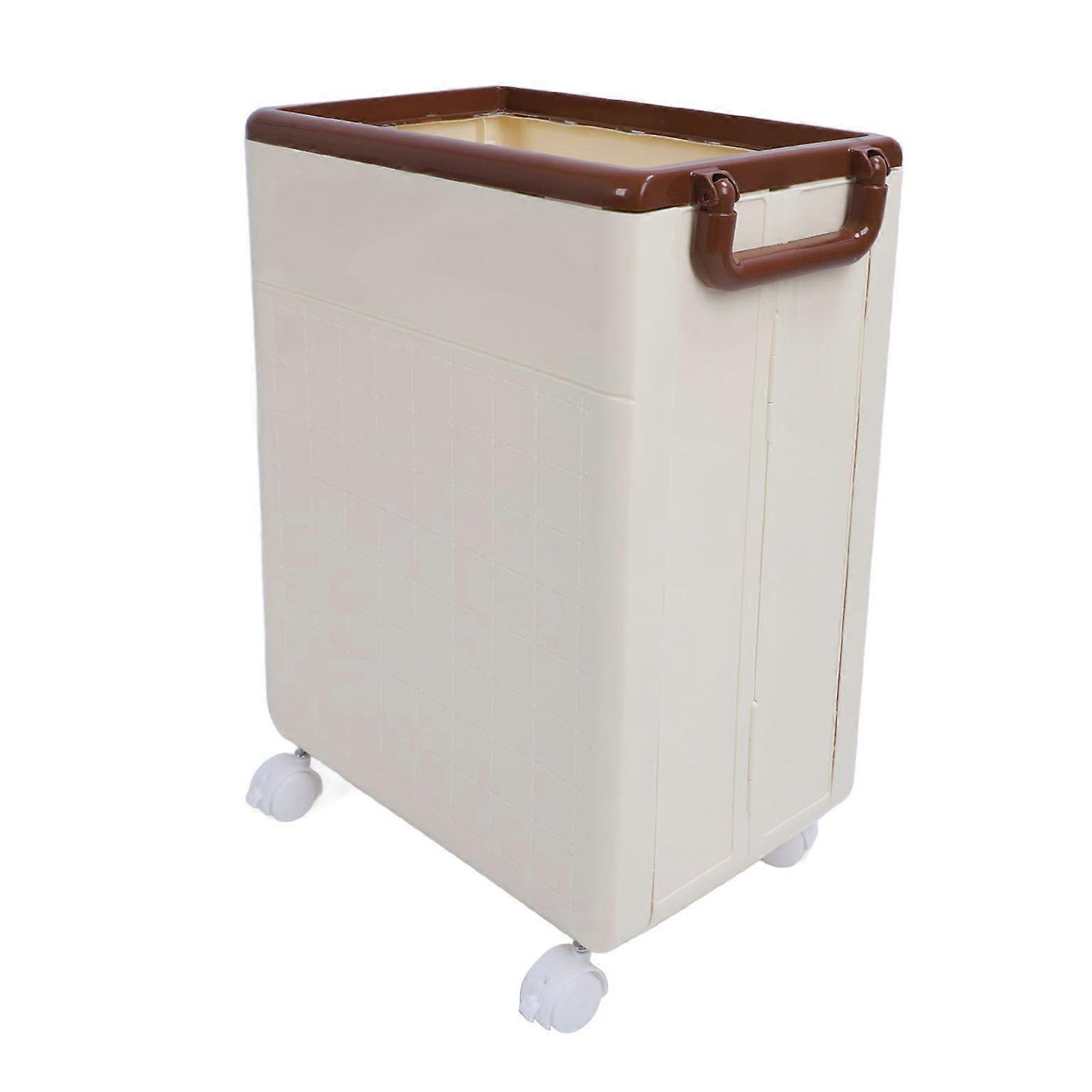 Foldable Yoga Mat Storage Basket - Compact Yoga Mat Organizer Bin