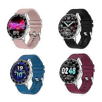 Silver And Fitness Watch Tracker With Pressure Rate Mon Ip67 Zf0875