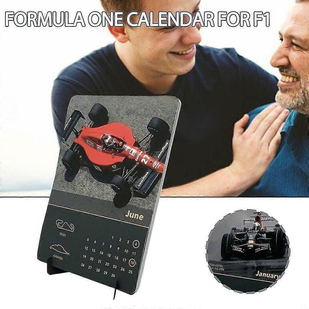 Formula One Calendar For F1 Fans 2023 Desk Table Calendar Large Monthly Calendar