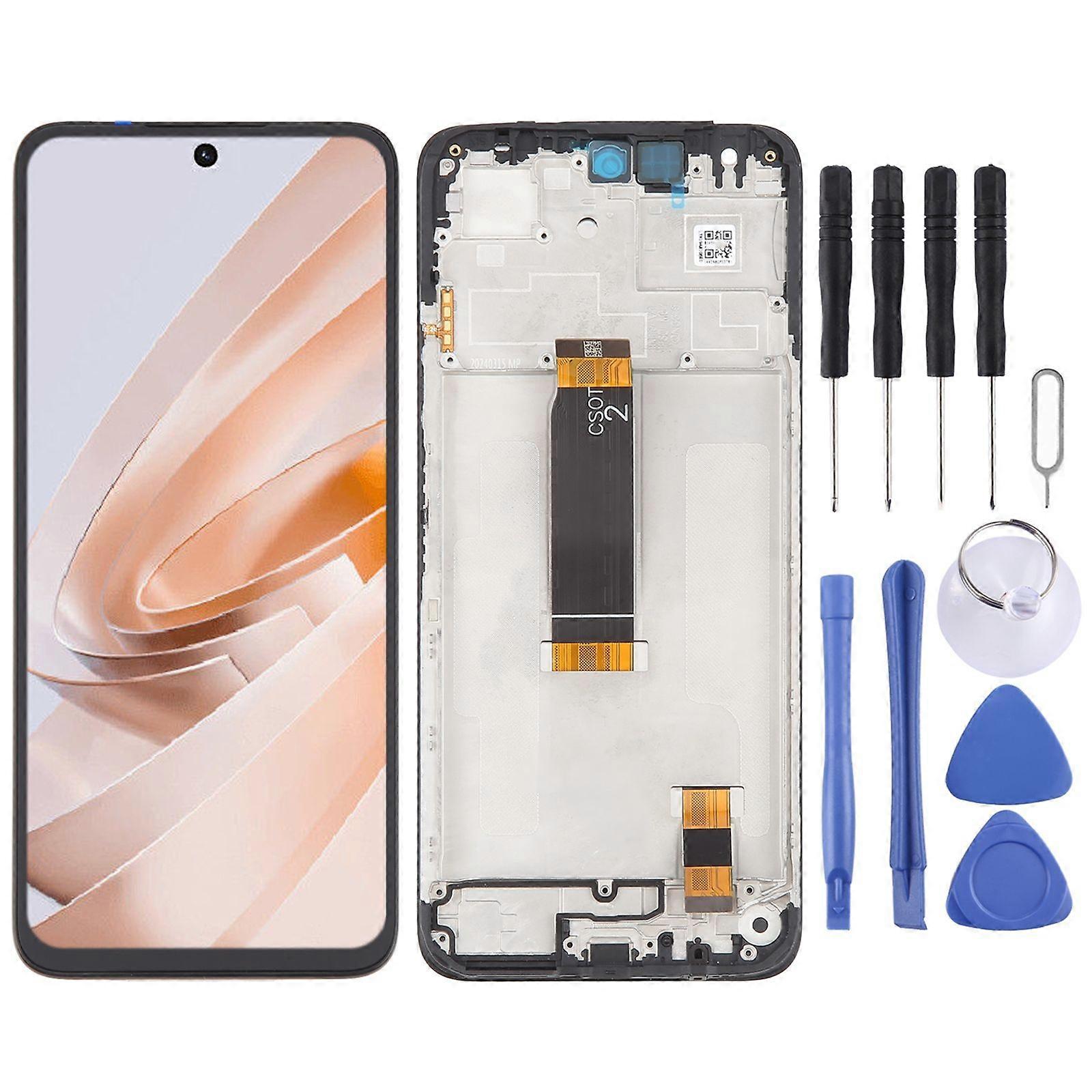 LCD + Touch Screen with Frame For Xiaomi Poco M6 Plus