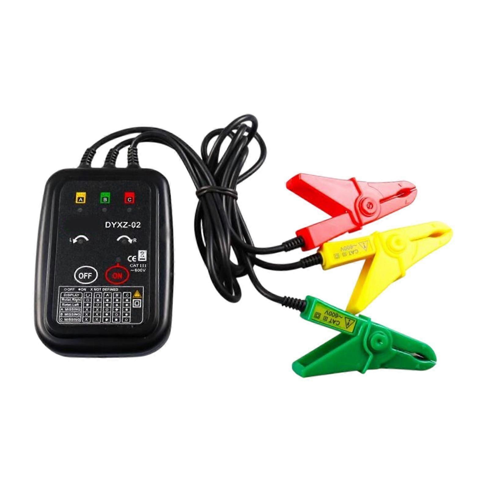 Phase Sequence Meter Phase Detector for Household Appliance Maintenance DYXZ 02