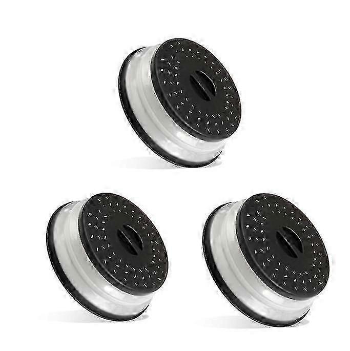 Hochwertige3-in-1 Mikrowellenabdeckung (schwarz)