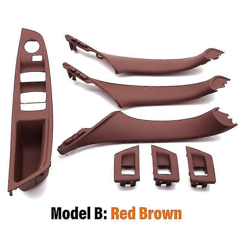 7PCS BMW 5 Series F10/F11/F18 Handle Covers 2009-2017 LHD Beige/Black/Carbon