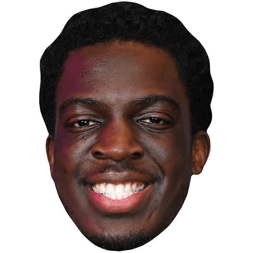 Moyo Ajibade (Smile) Celebrity Mask, Flat Card Face