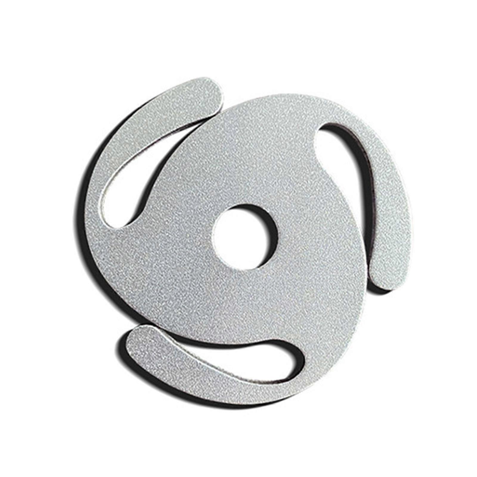 7Inch Recorder Adapter For Turntables Provides Stability And Reduces Vibrations Silver